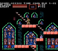 une photo d'Ã©cran de Castlevania 3 - Dracula s Curse sur Nintendo Nes